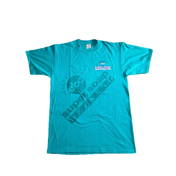 Vintage‎ Jerzees ABC Studios Super Soap Weekend 1998 T Shirt Large Retro - Picture 1 of 7